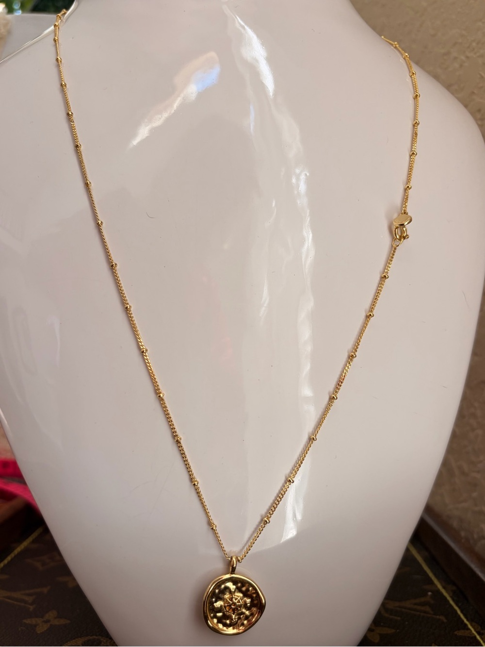 GORJANA Gold Starburst Locket Necklace - Women Jewelry - Picture 10 of 11